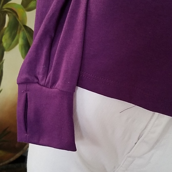 NWT!! Harley Henley keyhole thumb tshirt - Picture 5 of 7